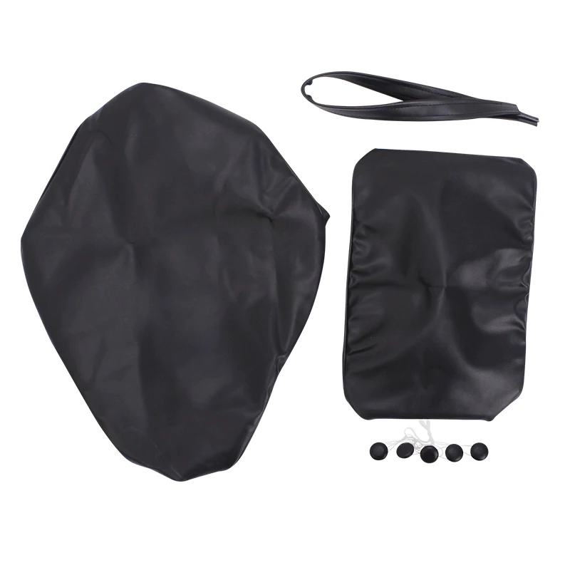 

1set Motorcycle Seat Cushions Leather Cover Seat Waterproof For Honda Steed400 Steed600 Steed 400 600 Motorcycle Accessories