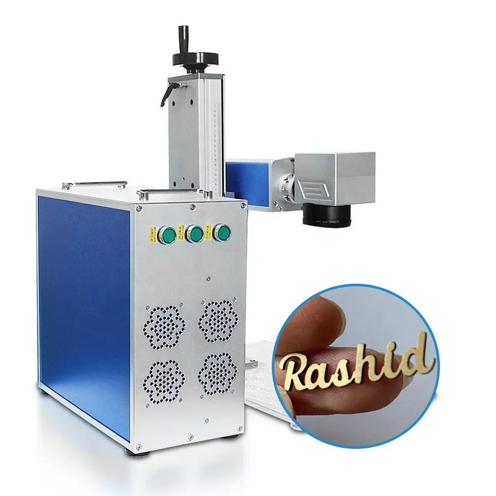 2025 New 20W 30W 50W Portable Fiber Marking Machine, Metal Engraving & Cutting Tool