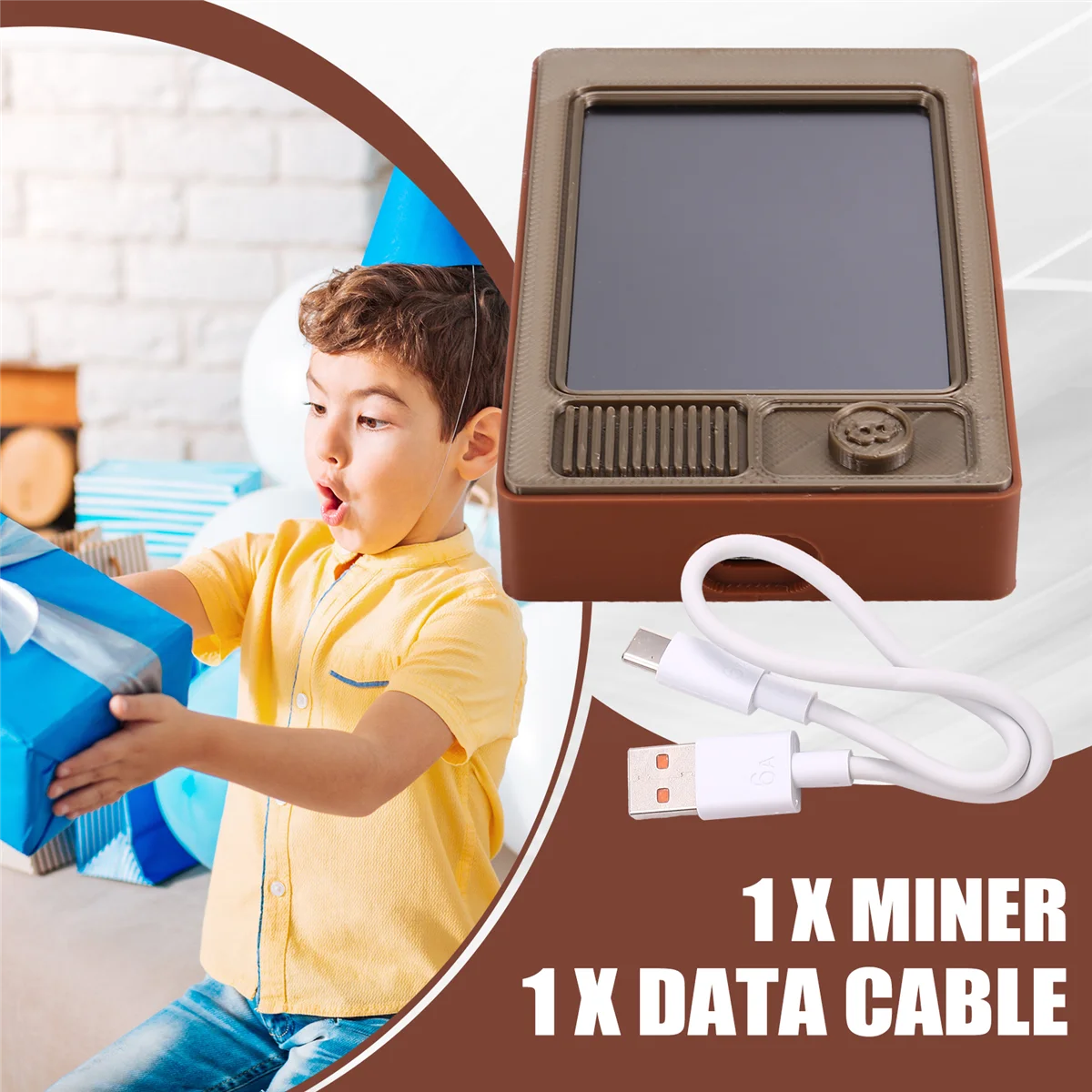 Mineiro N22R_Nerdminer V2 com taxa de hash de display LCD 76KH/S