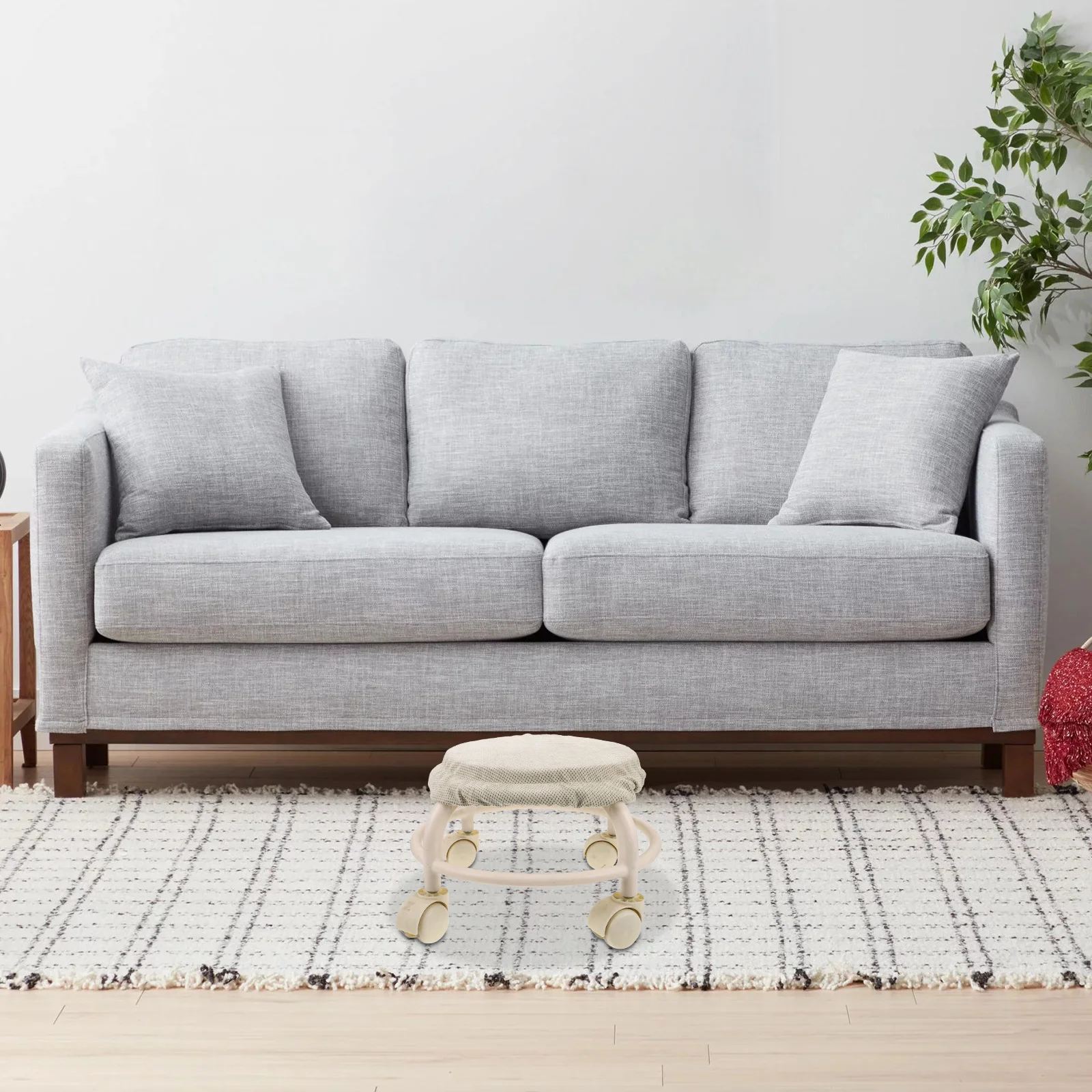 

Chair Pads Collapsible Folding Stool Cushion Fishing Cushions Non-slip Camp Stools for Adults Seat Foldable