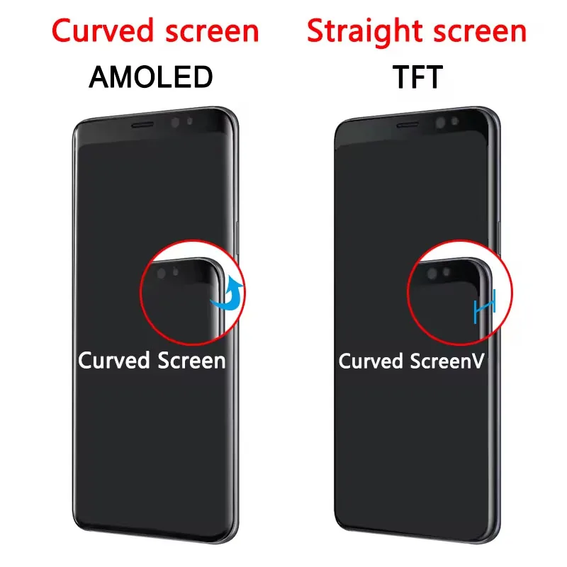 New TFT Quality for Samsung S9 LCD G960 G960F G960N G9600 G Display Touch Screen Digitizer S9 Display With Frame Replacement