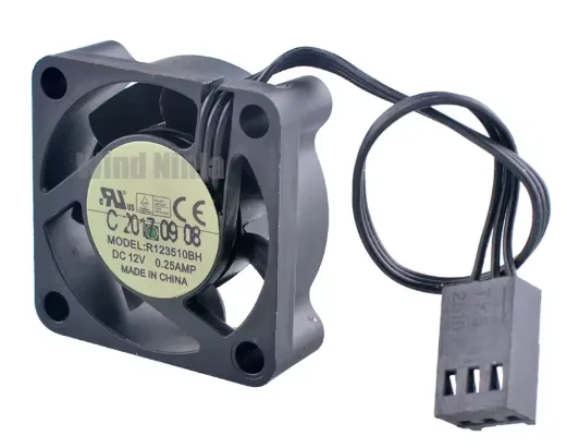 For microcomputer CPU R123510BH 3cm 30mm fan 3010 30x30x10mm DC12V 0.25A dual ball bearings Quiet cooling fan