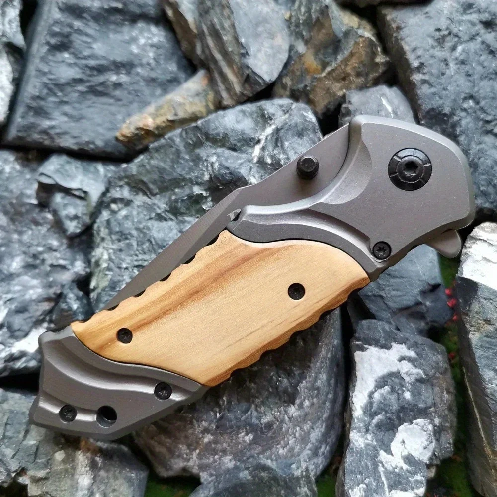 Single-Hand Quick-Open Folding Knife 5
