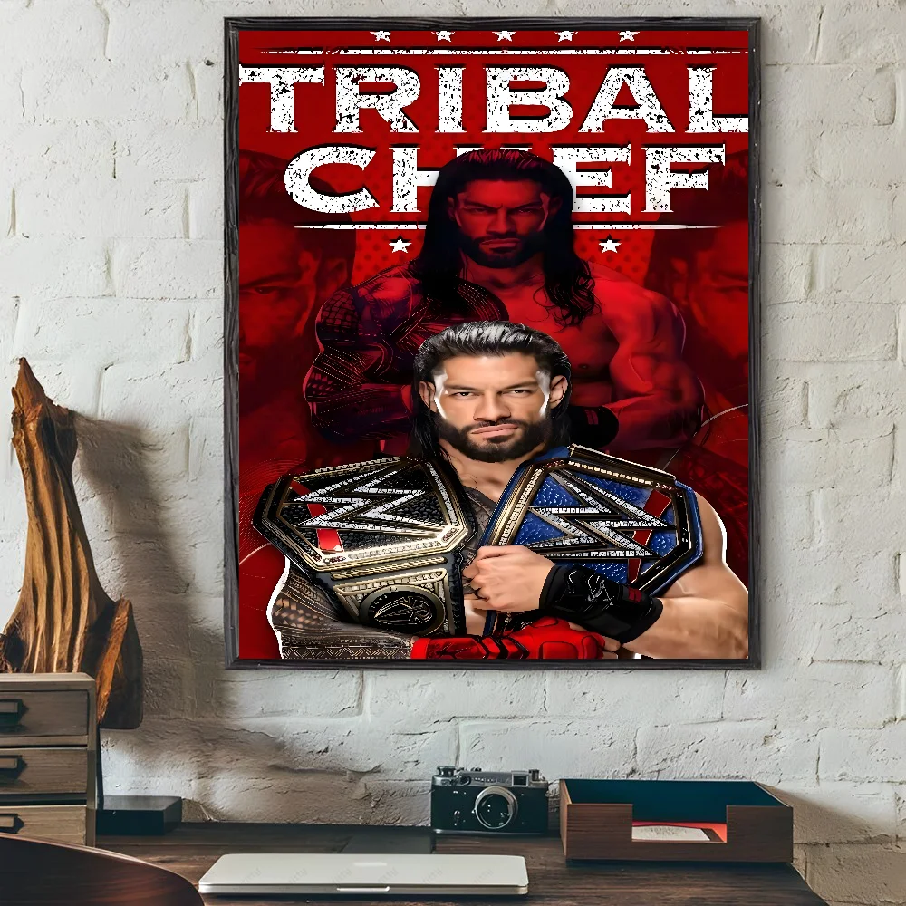 1 قطعة ستار المصارعة الرومانية عهد ملصق ذاتية اللصق الفن ورقة مقاومة للماء ملصق مقهى بار غرفة جدار ديكور