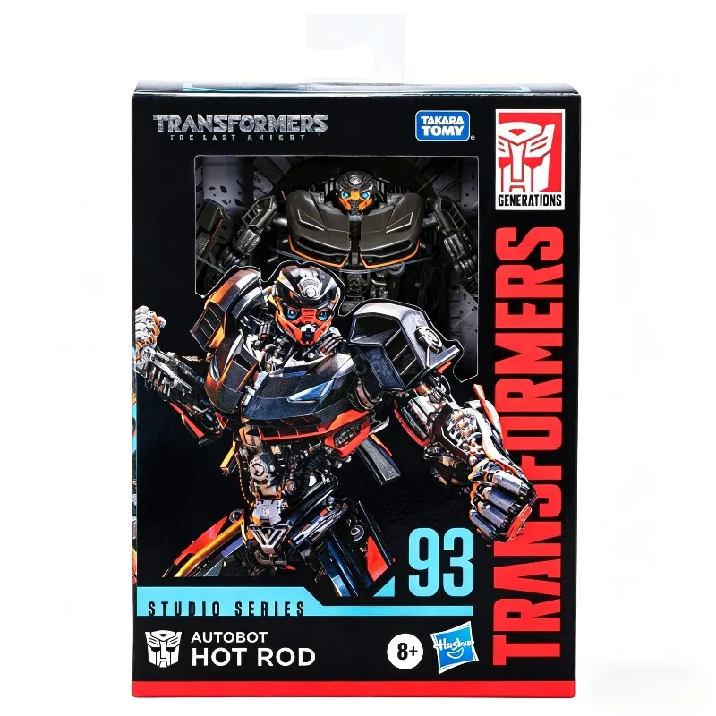 In Stock Hasbro Transformers Classic Movie D-Class Hot Rod Robot Action Figure, Exquisite Collectible Model, Birthday Gift - view 3