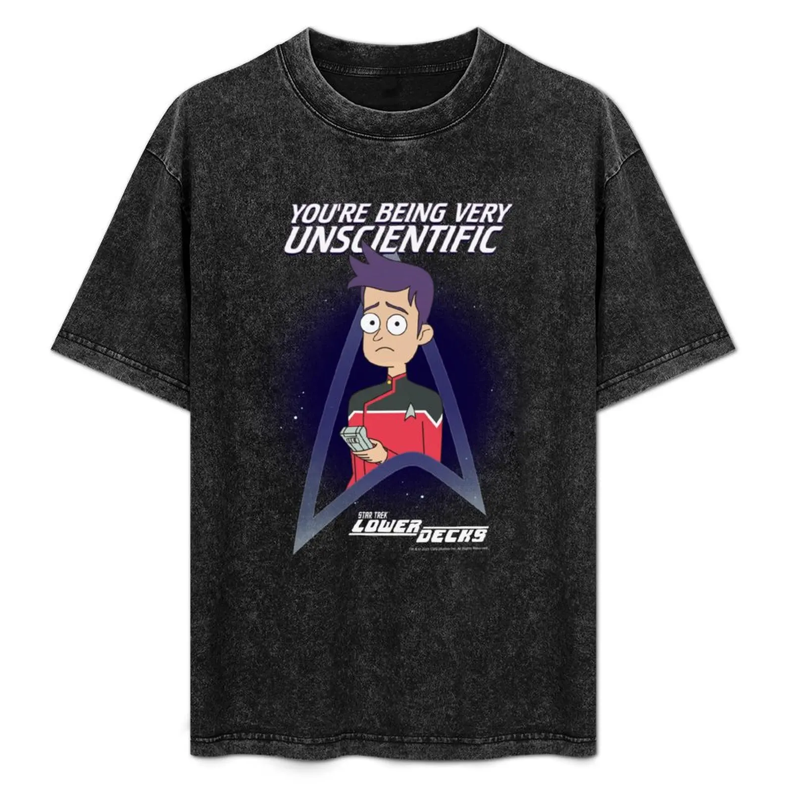

Star Trek: Lower Decks Brad Boimler Being Very Unscientific T-Shirt Daily Casual Short Sleeve Tee Shirt