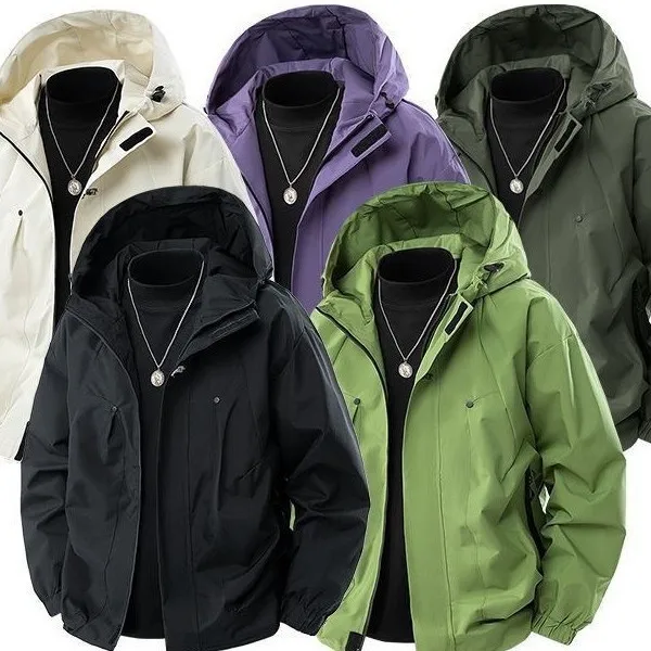 معطف رجالي 2025 ملابس الخريف الرجال الشباب رداء علوي غير رسمي سترة دانشام الغسيلыыыыыыыыыНВКСНТ في الهواء الطلق سترة الرجال #1