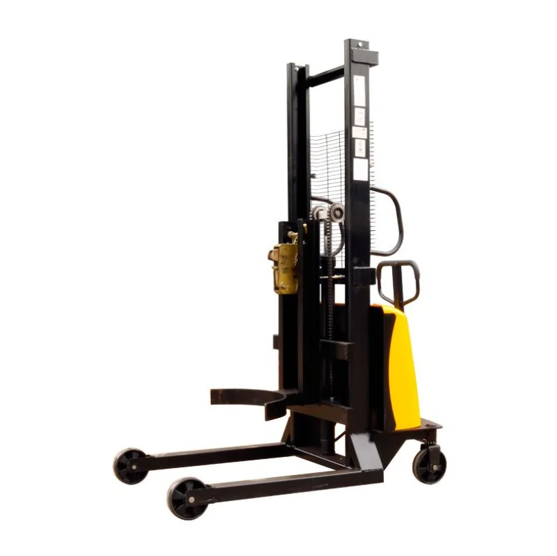 Apilador de tambor de aceite semieleléctrico Apilador eléctrico de alto costo y rendimiento 1600 mm