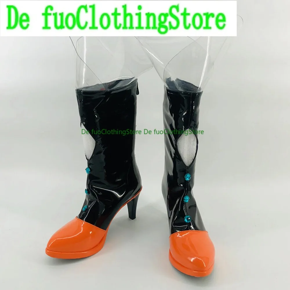 Defuo Honor Of Kings Gongsun Li أحذية تنكرية على الطراز الصيني التقليدي لعبة الرسوم المتحركة أحذية وأحذية لعب الأدوار لحفلات الهالوين #1