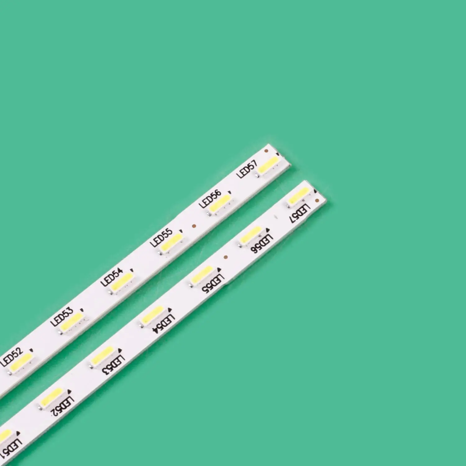 2 PCS/set LED backlight strip for KDL-49WD751 KDL-49WD752 73.49S02.D00-2-DX1 S490HF58 V0 96.49S02.001 STA490A34_Rev03_57LED_R L