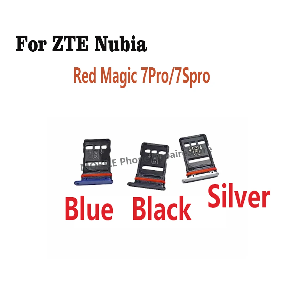 

Для ZTE Nubia Red Magic 7 Pro 7S Pro NX709J NX709S держатель слота для SIM-карты Замена OEM