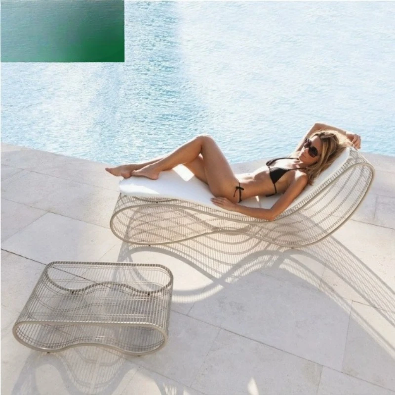 

Outdoor bed, outdoor waterproof and sunscreen, furniture resort