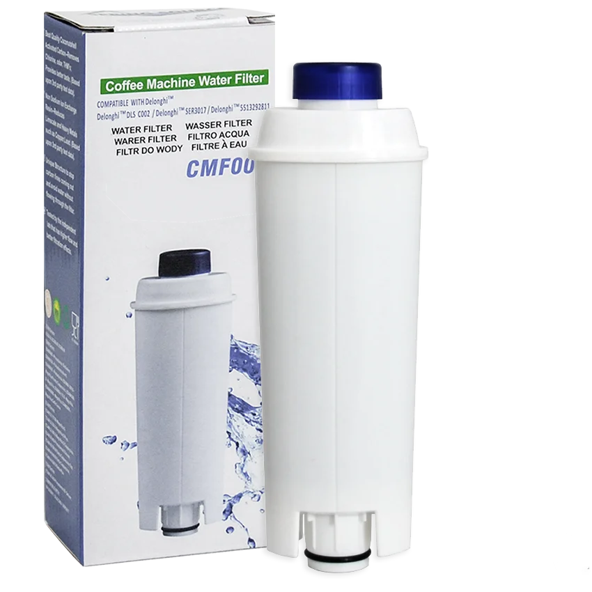 Reemplazo de filtro de agua para cafetera, DLS C002 CFL-950 SER3017 ECAM ESAM y ETAM Series EC680, certificado BCO420 NSF