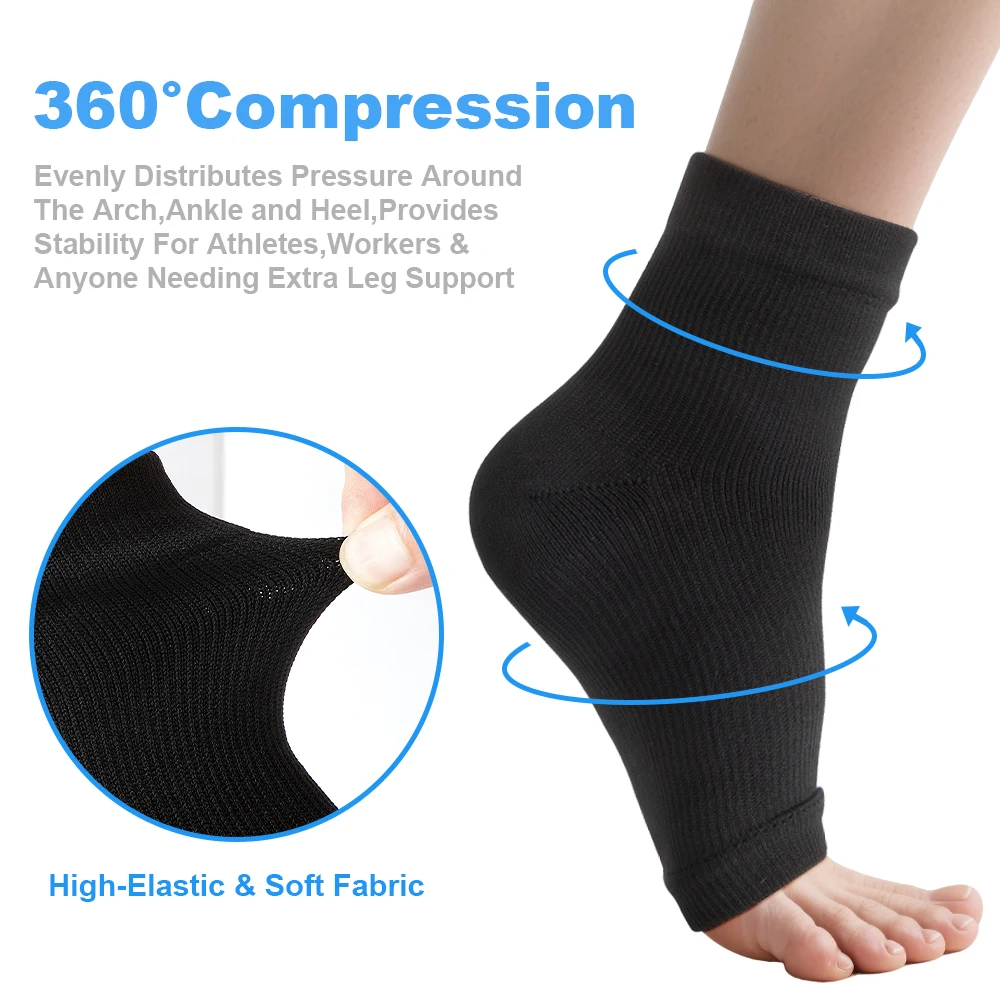 

1Pair Compression Socks, Ankle Brace Support Neuropathy Soothe Socks, Nano Soothesocks for Men Women Outdoor Sport