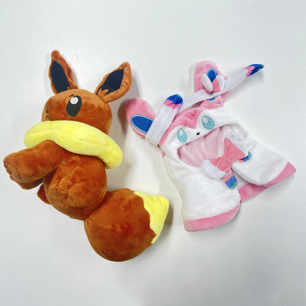 Pokemon Cosplay Plush Toys Pikachu Eevee Cos Umbreon Glaceon Vaporeon Jolteon Espeo Flareon Peluche Stuffed Dolls Birthday Gifts