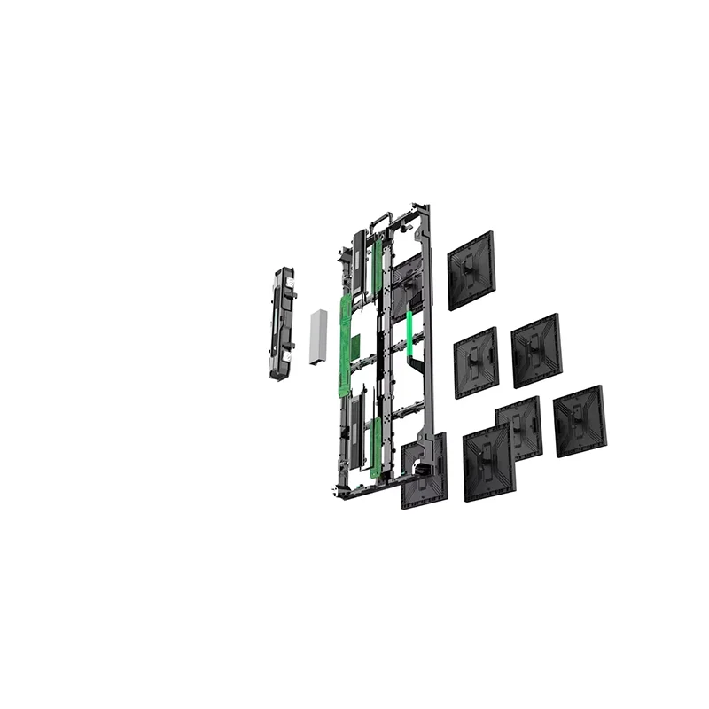 P3 91 Indoor LED Display Curved Video Wall Panel 500x500mm Rental LED Screen Cabinet