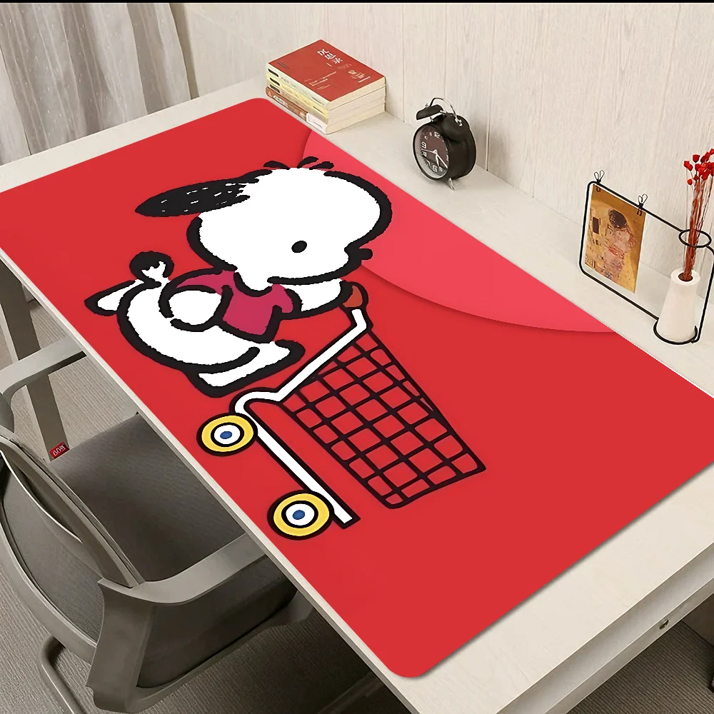 MINISO P-Pochacco Mousepad New Arrivals Large Gaming Mousepad L XL XXL Gamer Mouse Pad Size For Keyboards Mat