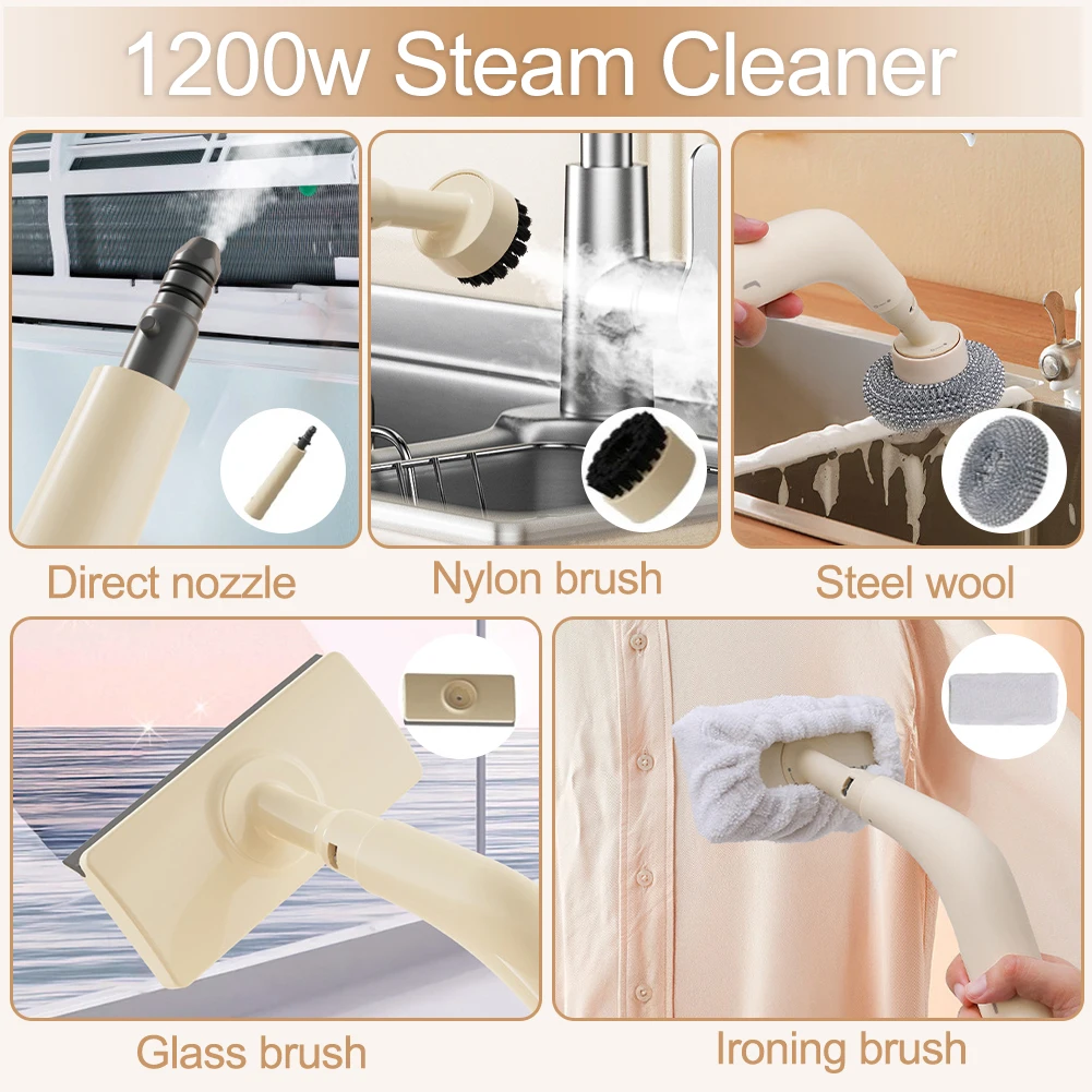 Mini High-temperature Steam Cleaner Small Household Air Conditioner Range Hood Cleaning Multifunctional Steam Cleaning Machine