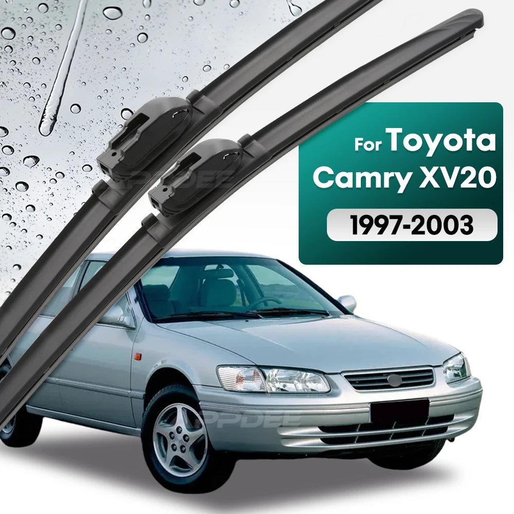 

Комплект силиконовых и резиновых щеток переднего стеклоочистителя для Toyota Camry XV20 CSX CSI 1997-2003, щетка для лобового стекла 21 "+ 19"