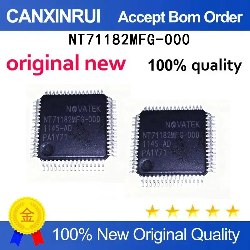 

(5-100 Pieces) New stock NT71182MFG-000 NT71182MFG LCD screen IC