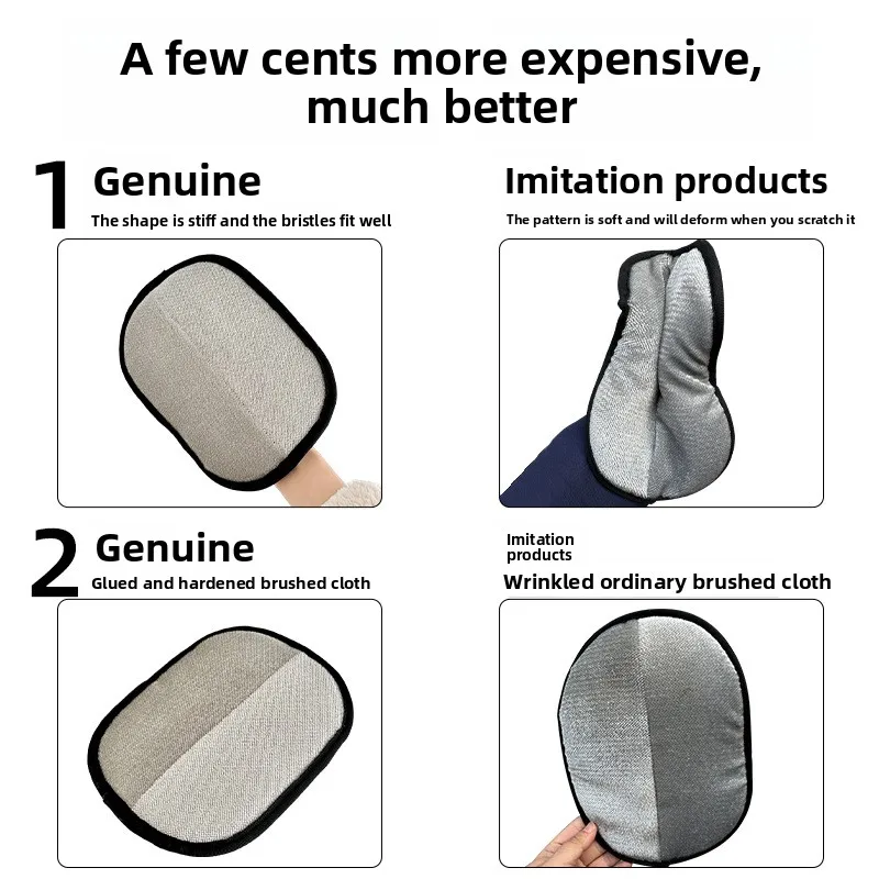 Pet Hair Removal Gloves Static Adhesive Hair Remover Brush for Cat And Dog Hair Cleaning Pet Supplies image 5