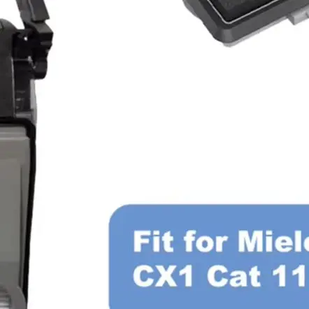 

For Miele Blizzard CX1 Boost CX1 Vacuum Cleaners, Replacement Filters 11639240 SF-HY 60 11639250 CX-FSF Carbon Filter Set