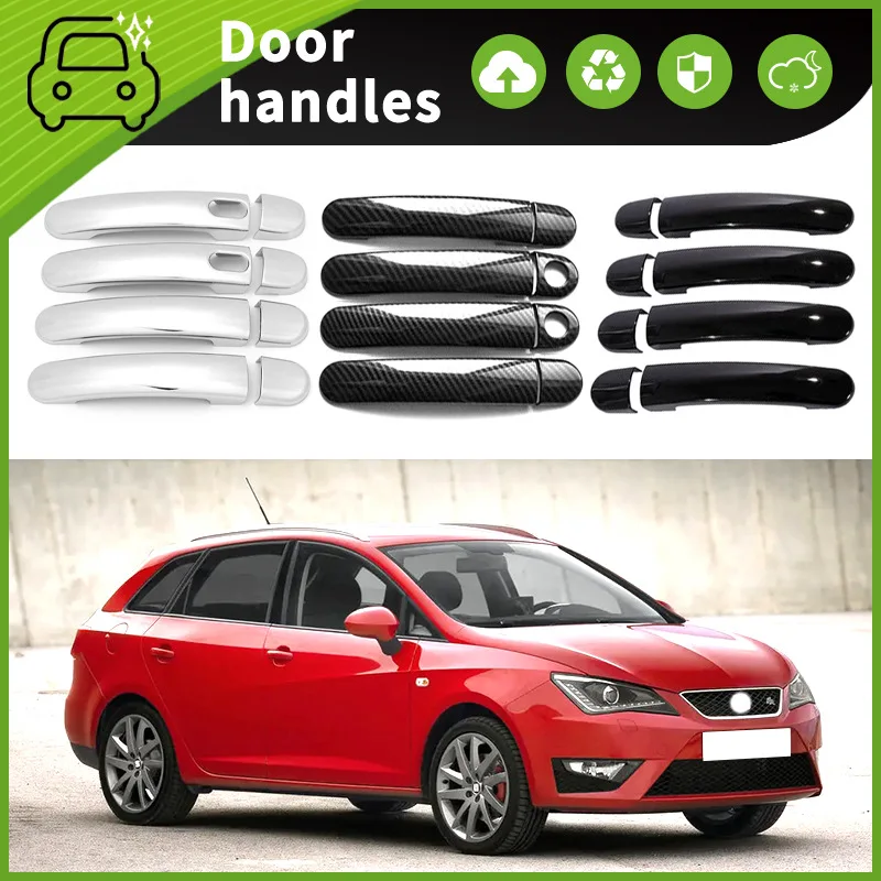 Suitable for 13-15 Seat Ibiza 6J door handle door bowl handle scratch-resistant modification special accessories