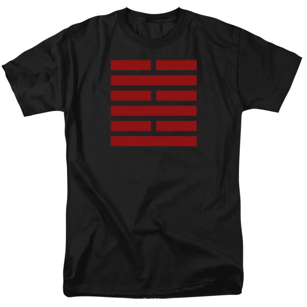 G I Joe Snake Eyes Symbol Adult T Shirt