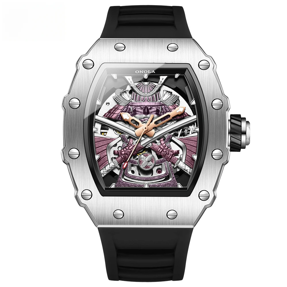 Fashion new leisure sports men's watch hollow high-quality two-way automatic mechanical watch automatic watches for men original