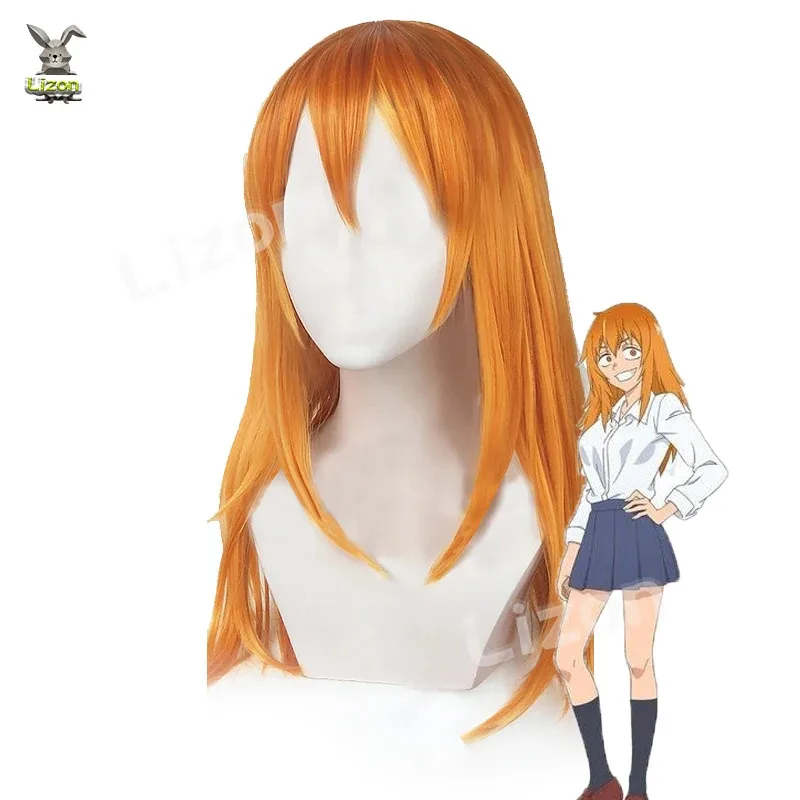 早瀬ながとら コスプレウィッグ アニメ「君に近づかないで」 早瀬ながとら ナチュラルブラックロングヘア+無料白髪クリップ