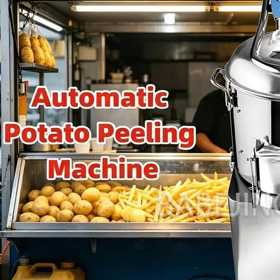 

High Power Stainless Steel Potato Peeling Machine Fully Automatic Seafood And Shellfish Cleaning Machine for Kitchen Use