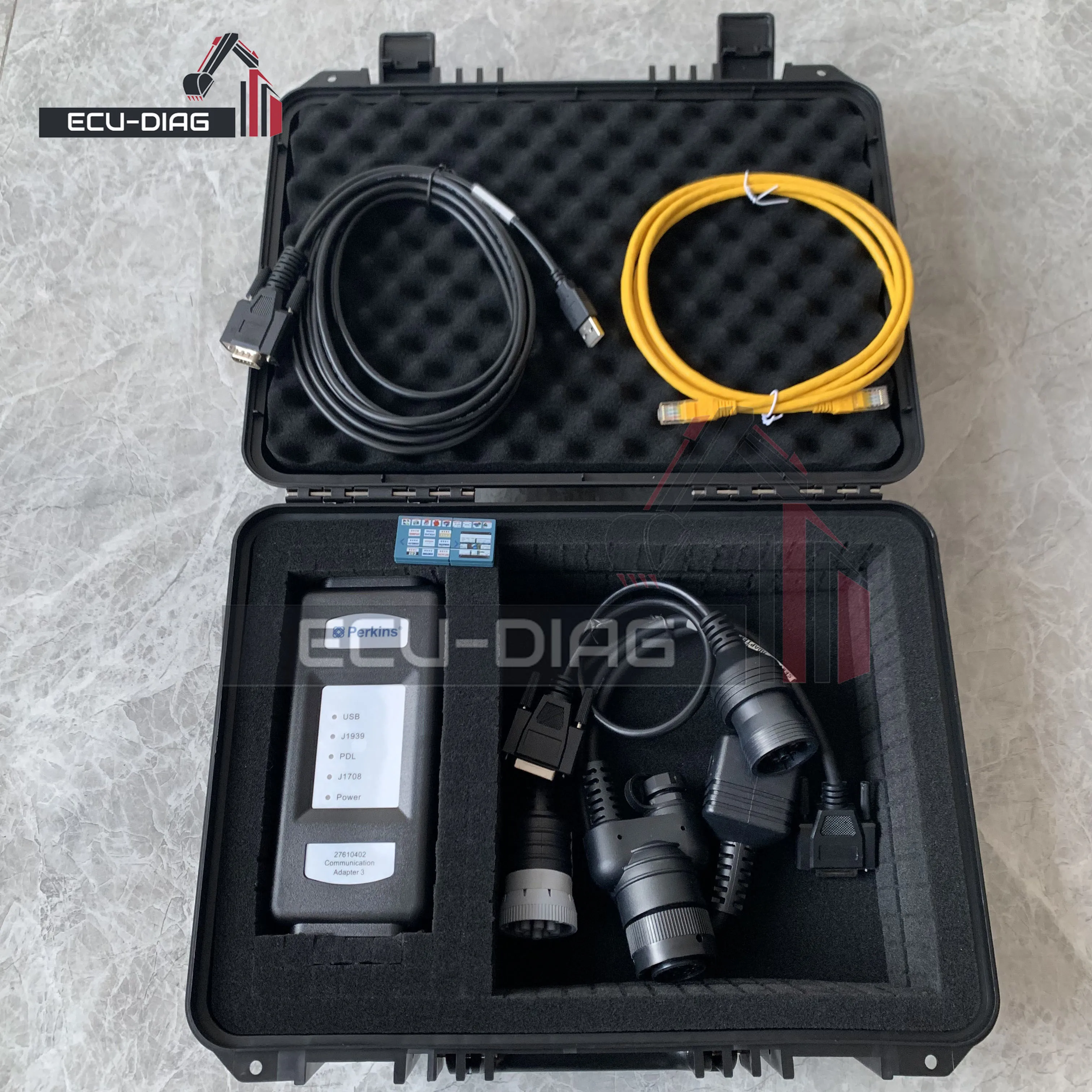 برنامج إيثرنت 2021B لمحول اتصالات بيركنز 3 EST 27610402 27610401 أداة تشخيصية اختبار محرك شاحنة قارب #2