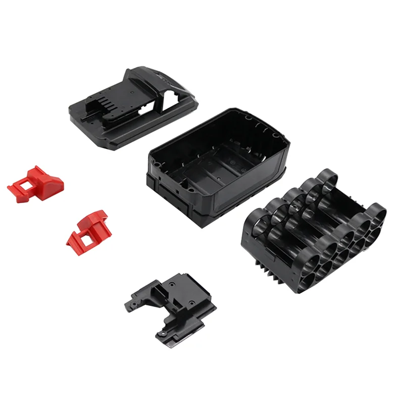 Battery Plastic Case PCB Circuit Board for 10 Core 18V 21700 Kit Li-Ion Battery Case Protective Board Kit