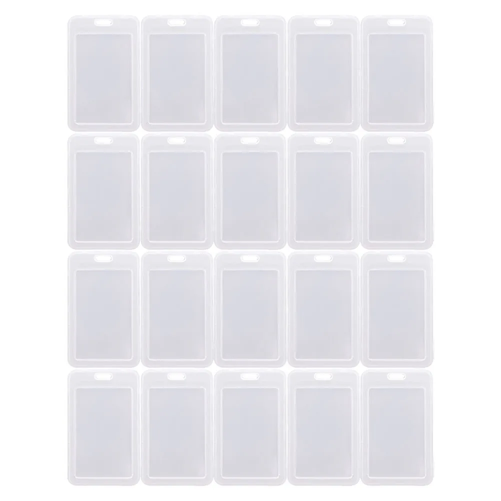 

30 шт., держатели для автобусных карт, креативные пластиковые чехлы, офисный школьный бейдж, протектор, чехол для держателя рукава, держатель для студенческого удостоверения личности