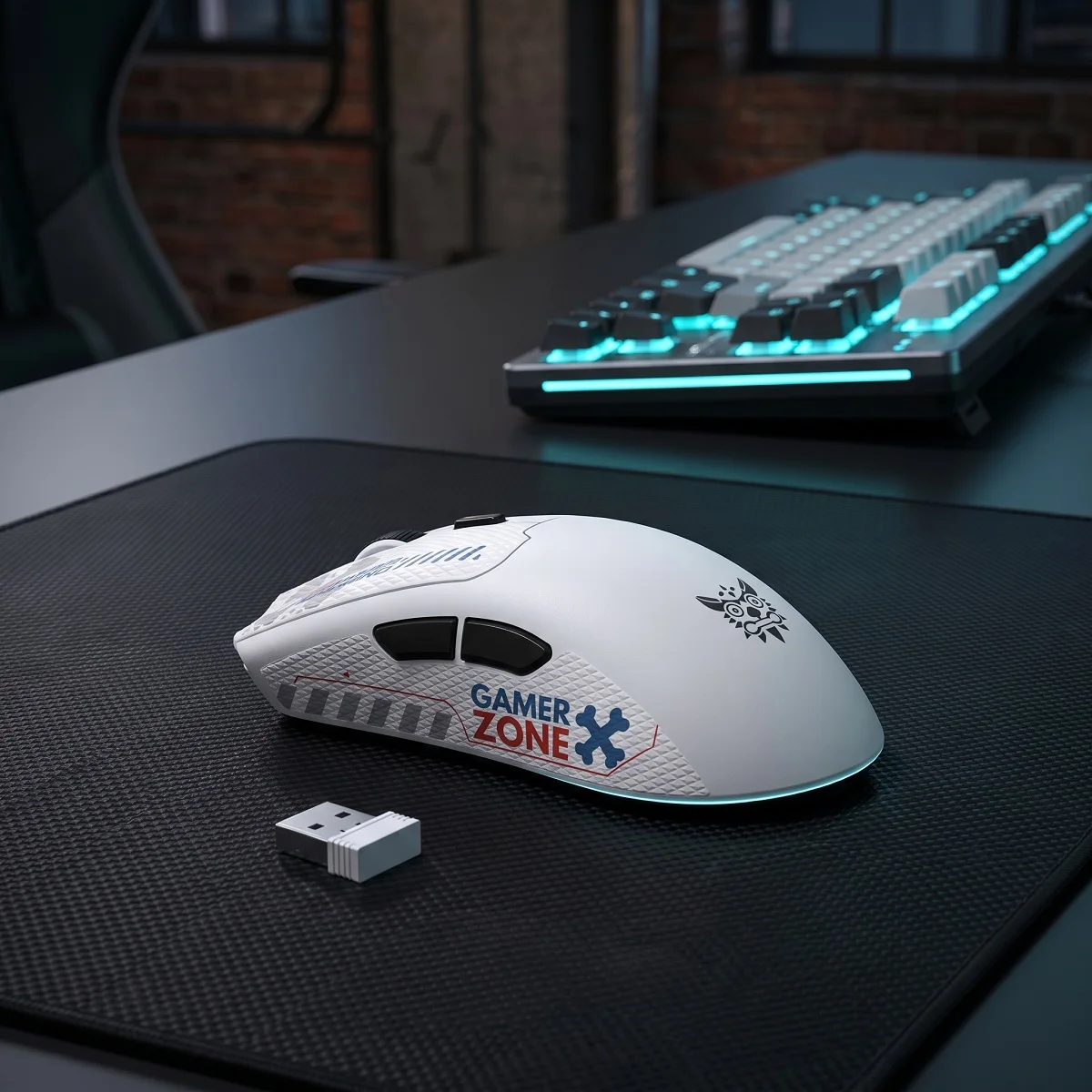 

ONIKUMA DM01 1000Hz Wireless Gaming Mouse | 50-Hour Ultra-Long Battery, 800-12800 DPI, Low-Latency for Esports