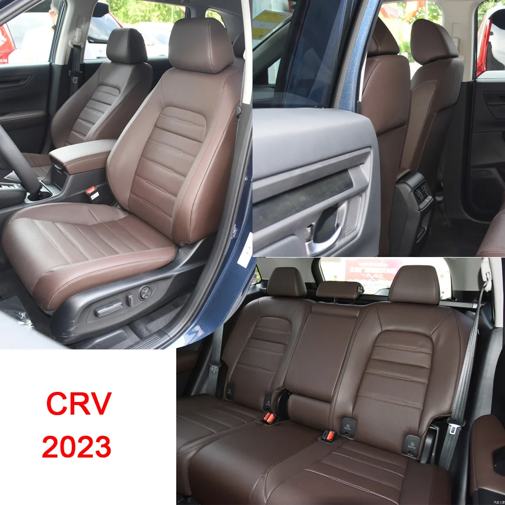 Car Seat Covers Full Set Custom For Honda CRV 2023 2024 Cr-v Car Seat Protective Cover Refit Lnterior Auto Interior Accessories