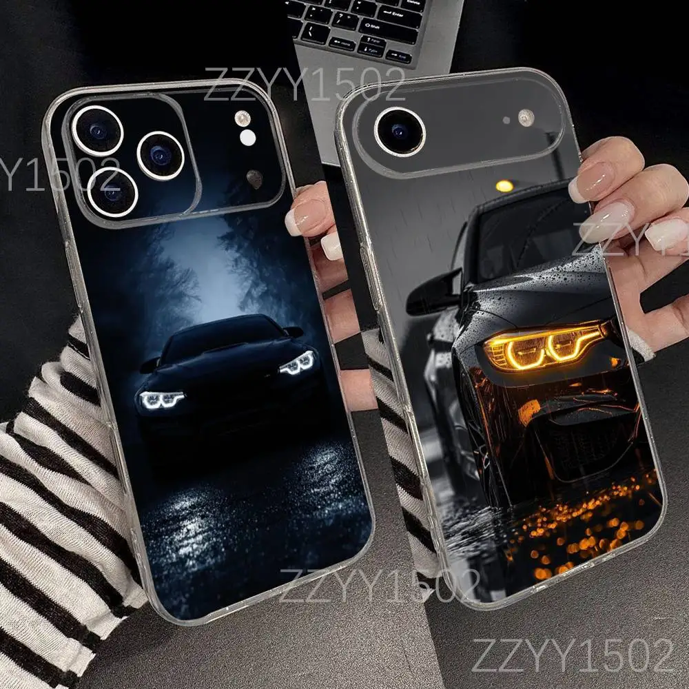 

Sport Cars B- BMWs Phone Case For iPhone 17,16,15,14,13,12,11 Pro,Max,Plus,X,XS,XR,SE4,E Mini Transparent Soft