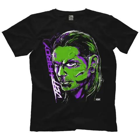 Officiell AEW All Elite Wrestling Jeff Hardy Black Hole T-shirt med långa eller korta ärmar 8 best sales Jeff Hardy-skjorta - №4