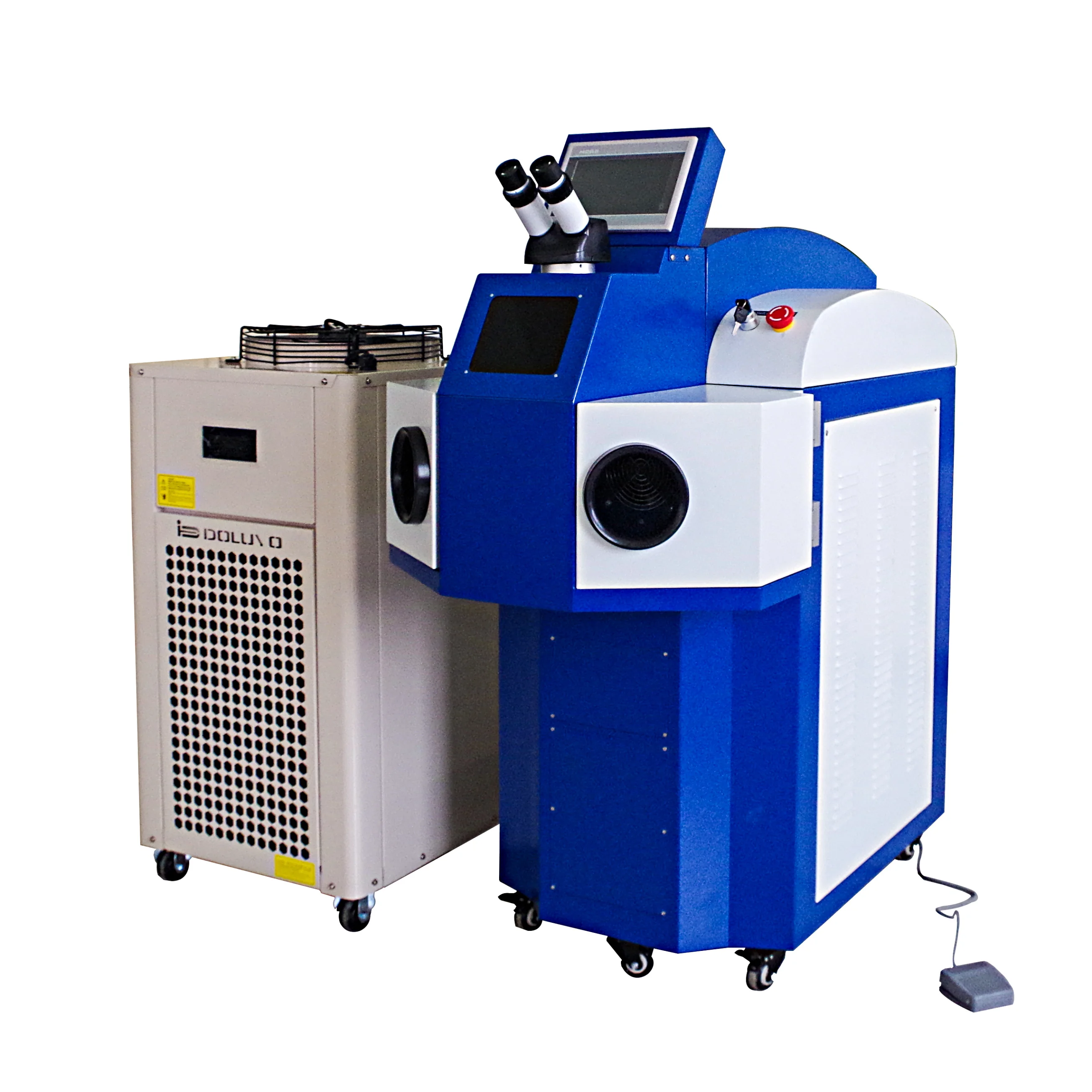 Vertical Type Jewelry Laser Welder Mold Repair Laser Soldering System Welding Machine Online Sale