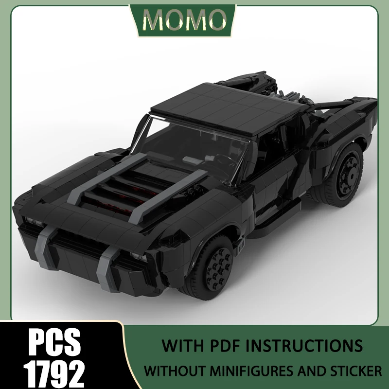 

Champion Speed Cars Model Moc Building Blocks Batmobile Model Technology Brick DIY Assembly Construction Holiday Toys Set Gifts