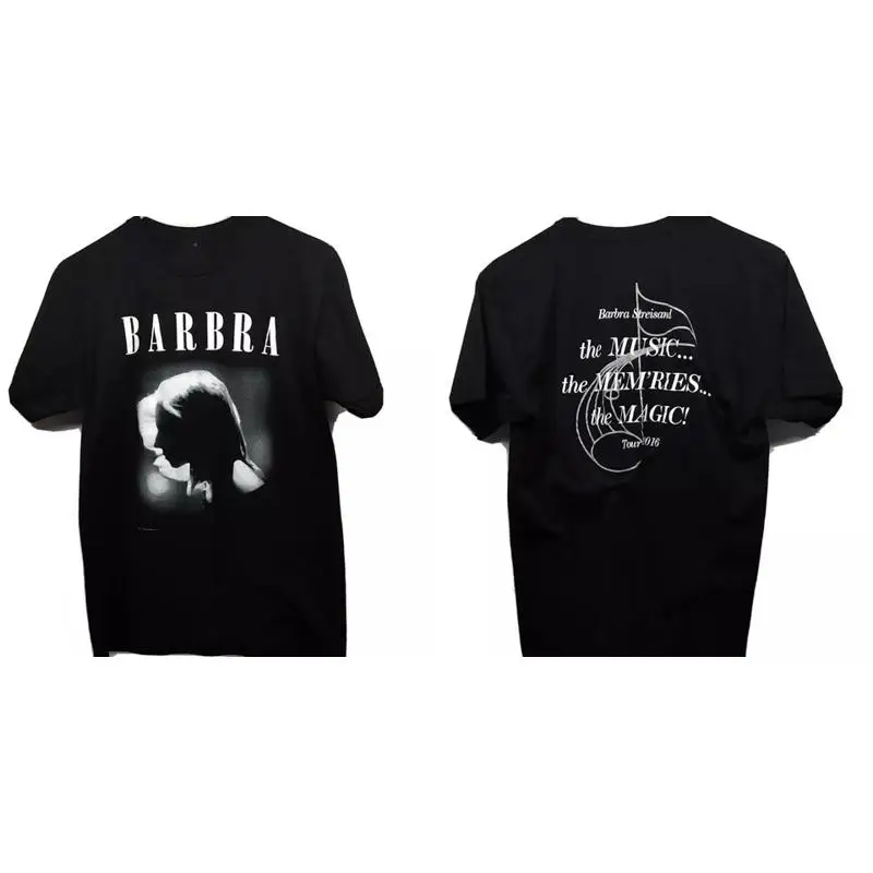 

Черная футболка всех размеров Barbra Streisand 2016, тур, Pp132