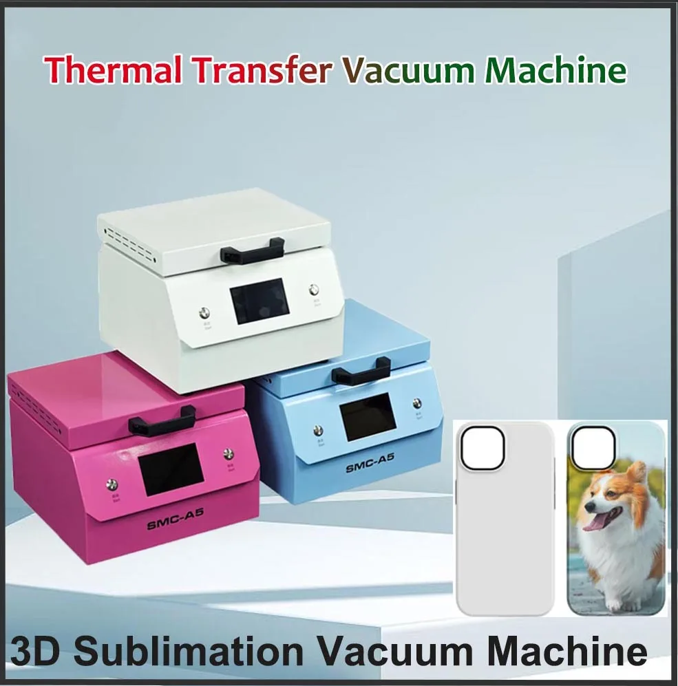 

3D Sublimation Vacuum Machine DIY Printing Phone Cases Thermal Transfer Film Machines for iPhone 16 15 14 13 12 11 Pro Max Tools