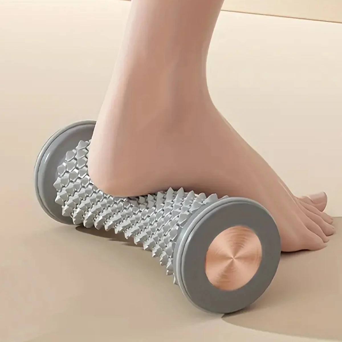 1 Pc Foot Roller Massager Yoga Plantar Fascia Roller Home Fitness Fingerpressure Board Muscle Relaxation Foot Roller Stick Impro