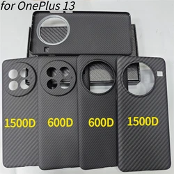 Case For OnePlus 13 Carbon Fiber Cases Mobile Phone Cover Shockproof Phone Covers Aramid Fiber For OnePlus 13 Case