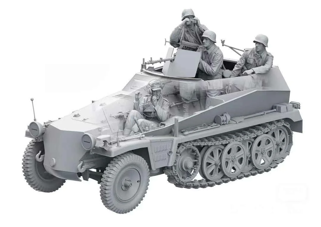 High Quality 1/16 Casting Resin Model Assembly Kit, Assault Squad, Unpainted