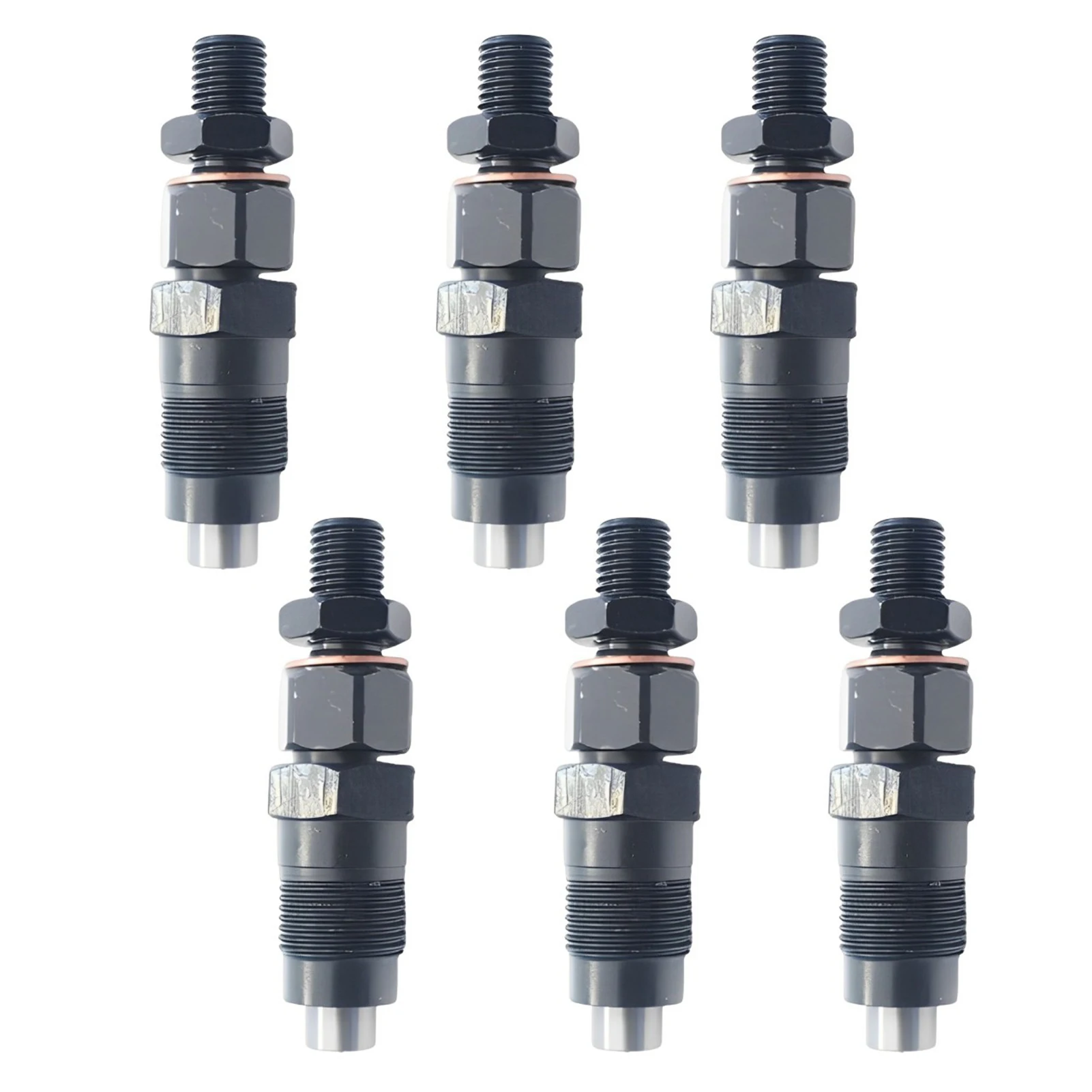 6pcs/set Fu-el Injec-tor Nozzle Die-sel Fu-el Injec-tor Injec-tor Nozzle Improved Fue-l Economy