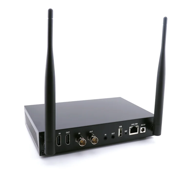 ENCSH-V2 HDMI SDI التشفير فك 4K 1080P NDI HX SRT RTMP RTSP البث المباشر IPCam