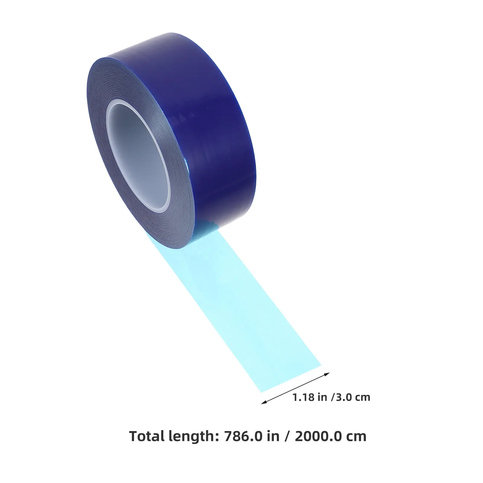 1 Roll Blue Automotive Masking Film Wheel Rim Protector Tape Scratch Resistant Cover for Tire Changing and Alloy Wheel
