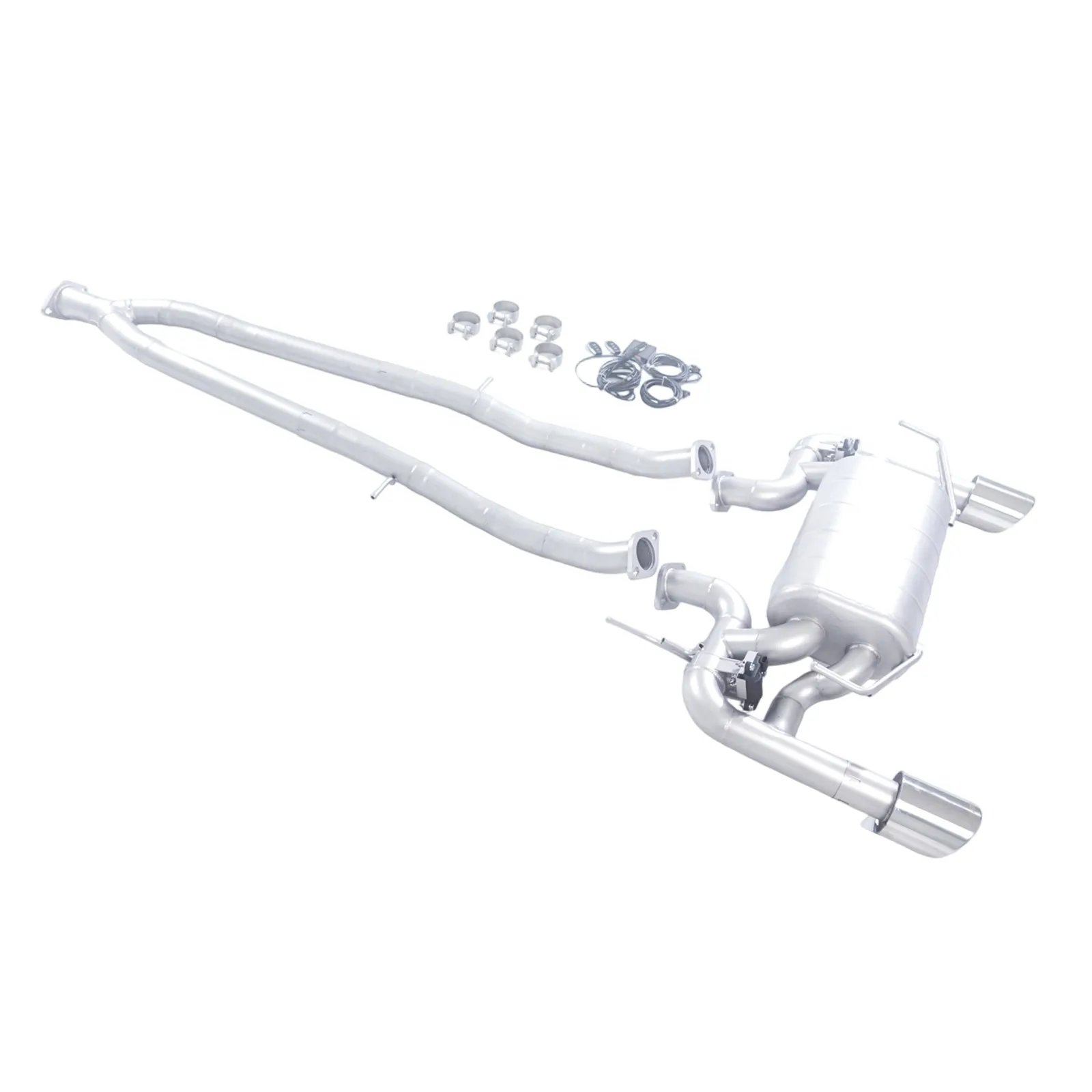 

GFC подходит для Infiniti Q60 и q50 3.0T 3.7L из нержавеющей стали 304 Catback с клапанами выхлопных систем от 2013 до 2024 года.