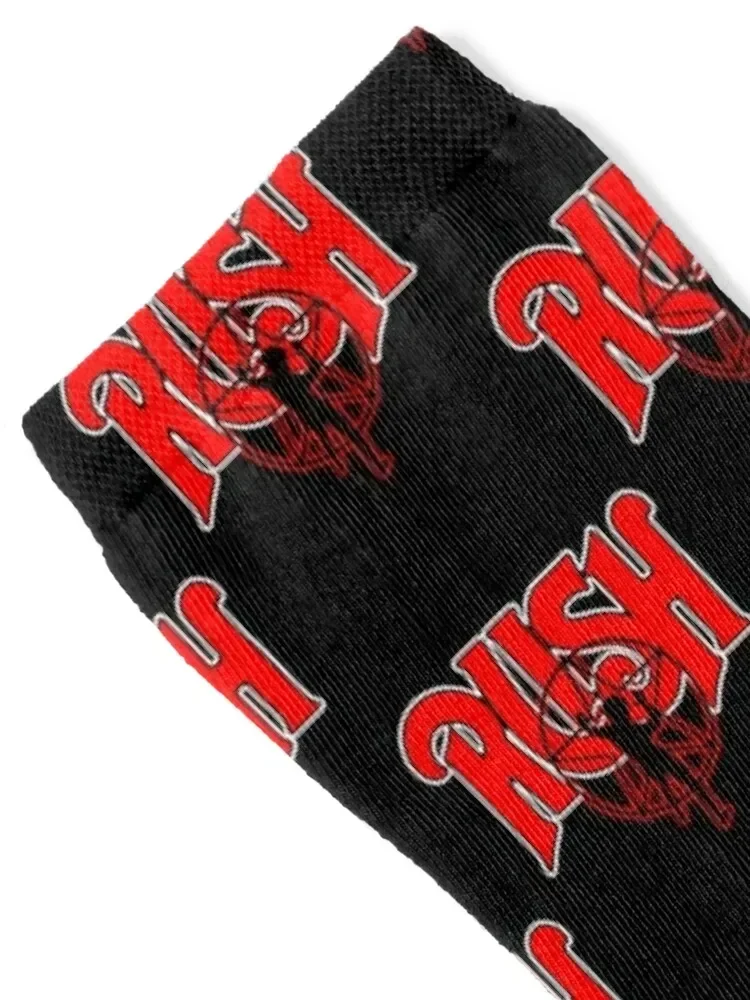 rúsh rock band Band Socks FASHION Christmas loose Socks Female Men's